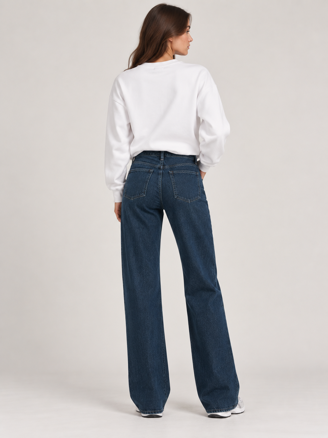 archetipi-Pantalone denim 100% cotone